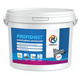 шпатлевка profilux profisheet латексная 1,5кг