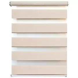 штора рулонная 8928 день-ночь 80*160см светло-бежевый