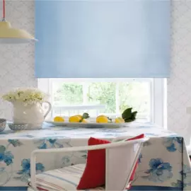 штора рулонная эскар 48*170см голубой 31005048170