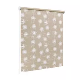 штора рулонная эскар одуванчик однотонная 140*170см бежевый 879231140170