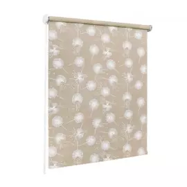 штора рулонная эскар одуванчик однотонная 73*170см бежевый 379231073170