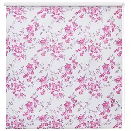 штора рулонная blackout 160*160см акварельные цветы