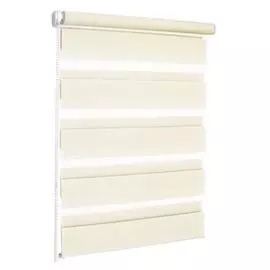 штора рулонная мини эскар день-ночь 90х170см молочный 400503090