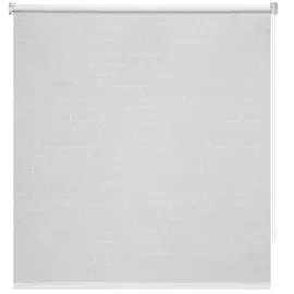 Штора рулонная Мини Письмо 120х160см белый