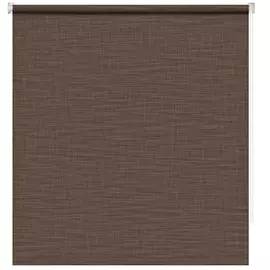 штора рулонная мини шантунг 40х160см коричневый