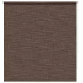 штора рулонная мини шантунг 80х160см коричневый