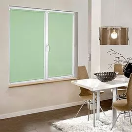 Штора рулонная СРШ-01М-118 47(43)*180см однотонный фисташковый