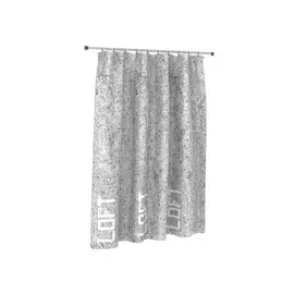 Шторка для ванной комнаты бетон Loft