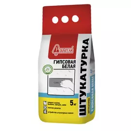 штукатурка гипсовая белая старатели, 5 кг