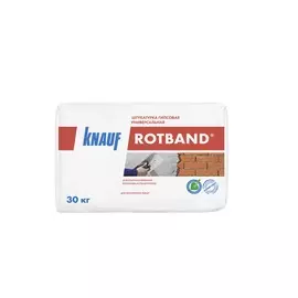 Штукатурка гипсовая Knauf Ротбанд, 30 кг