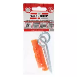 шуруп-кольцо 6х60 с унив. дюбелем 10х61 (2 шт)