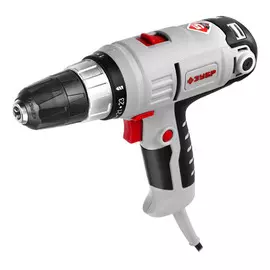 шуруповерт сетевой зубр зсш-300-2 к мастер, 300вт, 0-400/0-1400 об/мин, бзп 10мм реверс, 35нм, кейс