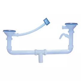 Сифон IDDIS 021UPS0i84 двойной