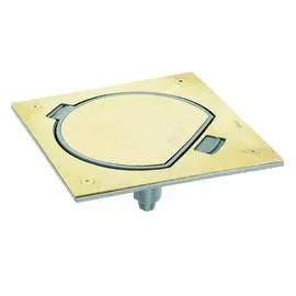 Simon Connect Латунь Лючок влагостойкий IP 66, посадочное место под 1 модуль K45