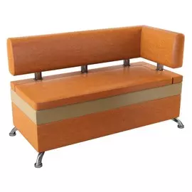 Скамья угловая модульная Sanita 1290+Arena beige 114 (1,0*0,5) правая