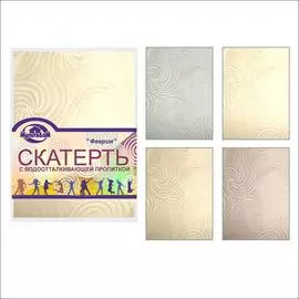 скатерть 152х180см "феерия" multidom п/э b65-96