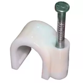 скоба для кабеля круглая а4 мм (50 шт)