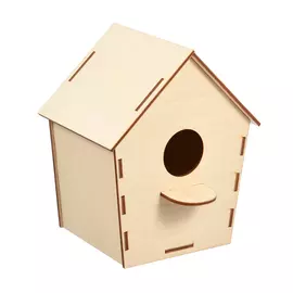 скворечник "домик" для птиц сборный 19*15,5*12см blumen haus