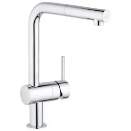 смеситель для кухни однорычажный grohe minta 32168000