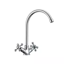 смеситель для кухни вентильный milardo duplex dupsb0jm05