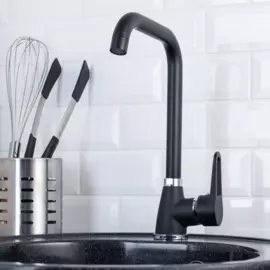 смеситель для кухни рычажный рмс sl77bl-017f-1