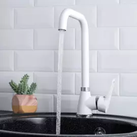 смеситель для кухни рычажный рмс sl77w-017f-1