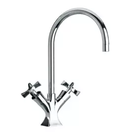 смеситель для кухни вентильный paini elix 85cr572km