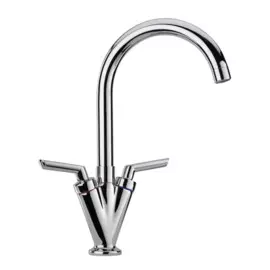 смеситель для кухни вентильный paini neptune 64cr572npkm