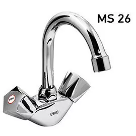 смеситель для умывальника вентильный esko moscow ms 26