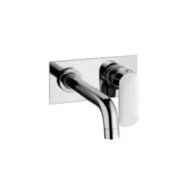 смеситель для умывальника рычажный paini nove встраиваемый с декор.панелью 09cr208p