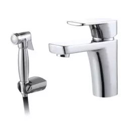 смеситель для умывальника с гигиеническим душем d&amp;k da1432601