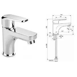 Смеситель для умывальника VIDIMA Баланс