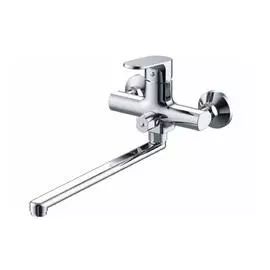 смеситель для ванны однорычажный bravat pure f6105161c-01a