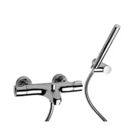 смеситель для ванны paini arena с термостатом и акс. 92cr105thkm