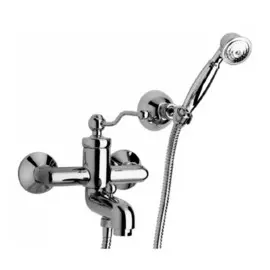 смеситель для ванны рычажный paini duomo с акс 88cr105km