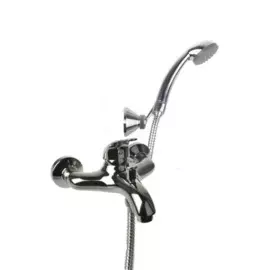 смеситель для ванны рычажный paini smile с акс 39cr105km