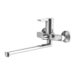 смеситель для ванны с длинным изливом sena