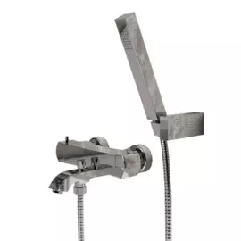 смеситель для ванны вентильный paini lady с термостатом и акс 89cr105thkm