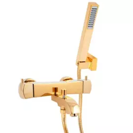 смеситель для ванны вентильный paini lady с термостатом и акс 89op105thkm