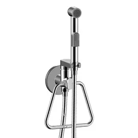 Смеситель Rossinka X25-55 с гигиеническим душем встраиваемый