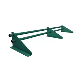 снегодержатель трубчатый, цвет зеленый, 3 м