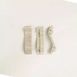 соединитель 52 дуб выбеленный 4шт /блистер/ ziber