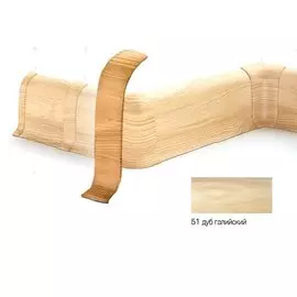 Соединитель 56 Дуб Галийский (4шт) блистер NGTF51