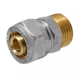 Соединитель (патрубок) 16х1/2" ц/ш серия LIGHT, MP-У