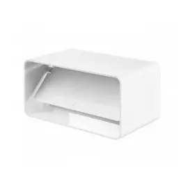 соединитель прямоугольных каналов (110*55мм) пвх, с клапаном, 5151, вентс