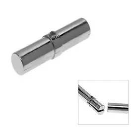 Соединитель труб 25мм скрытый хром (1 шт) - пакет Tech-Krep