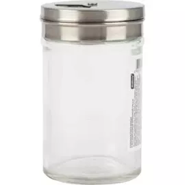 солонка/перечница spezia, объем 90 мл с регулируемой крышкой (стекло, нерж.сталь)