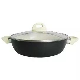 Сотейник D28см AVORIO с крышкой и керамическим покрытием AFA128