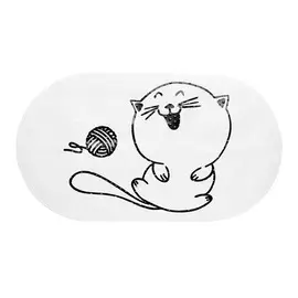 спа-коврик для ванной комнаты клубок happy cats