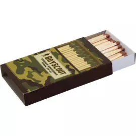 спички костровые boyscout 90мм 30шт 61029